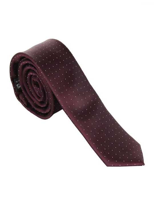 Zdjęcie produktu G.O.L.® FINEST COLLECTION Krawat w kolorze ciemnoczerwonym rozmiar: 2