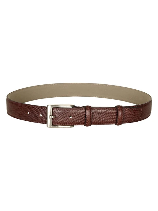 Zdjęcie produktu G.O.L.® FINEST COLLECTION Skórzany pasek w kolorze brązowym rozmiar: 75
