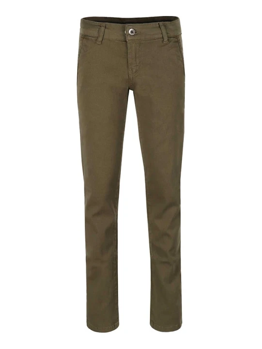 Zdjęcie produktu G.O.L.® FINEST COLLECTION Spodnie chino - Regular fit - w kolorze khaki rozmiar: 188