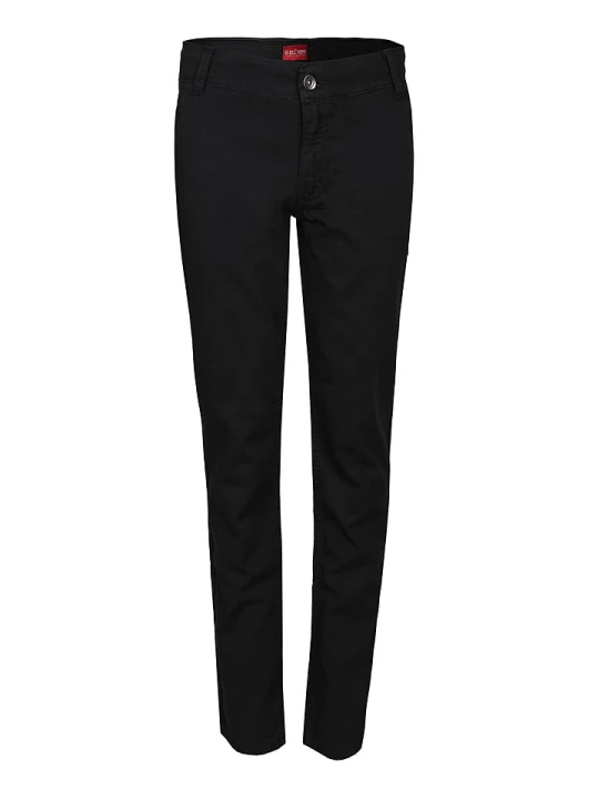 Zdjęcie produktu G.O.L.® FINEST COLLECTION Spodnie chino w kolorze czarnym rozmiar: 140
