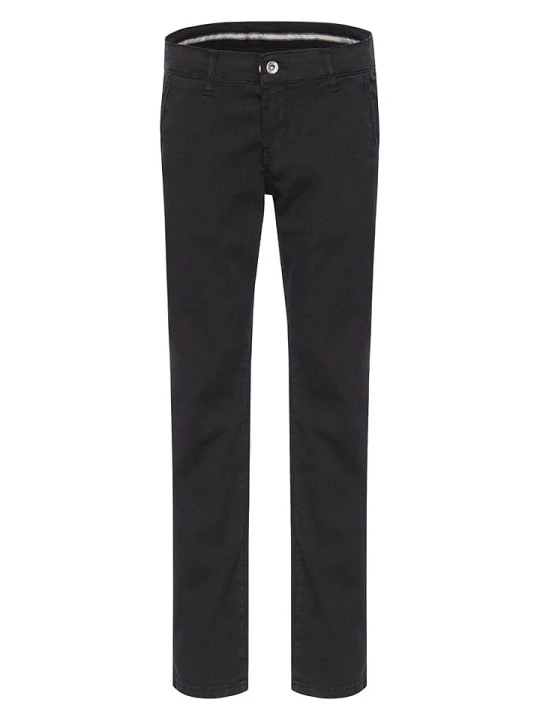 Zdjęcie produktu G.O.L.® FINEST COLLECTION Spodnie chino w kolorze czarnym rozmiar: 158