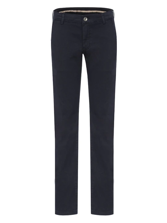 Zdjęcie produktu G.O.L.® FINEST COLLECTION Spodnie chino w kolorze granatowym rozmiar: 158