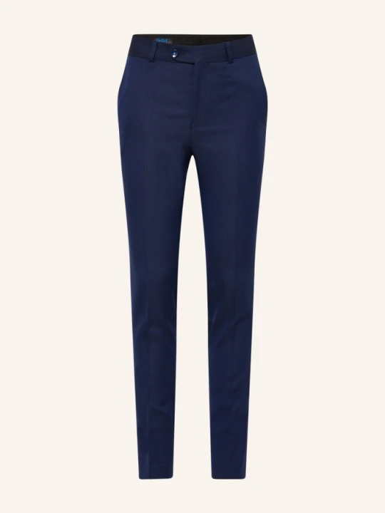 Zdjęcie produktu G.O.L. Finest Collection Spodnie Garniturowe Super Slim Fit blau NIEBIESKI