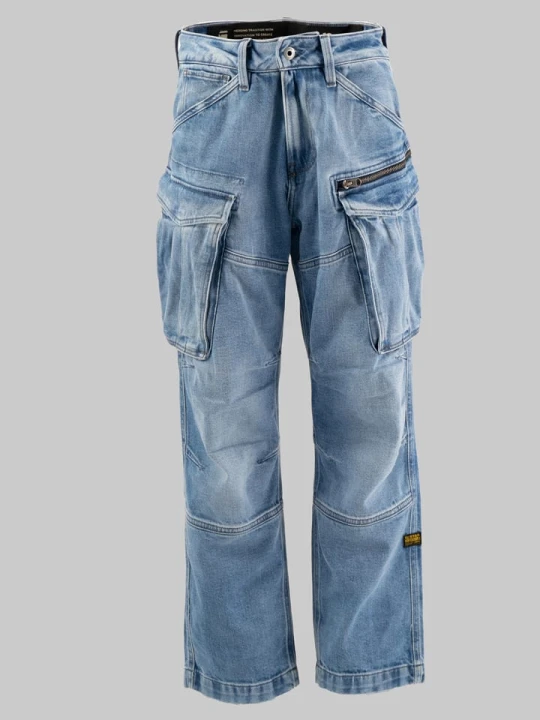 Zdjęcie produktu G-Star Bojówki dżinsowe - Comfort fit - w kolorze błękitnym rozmiar: 152