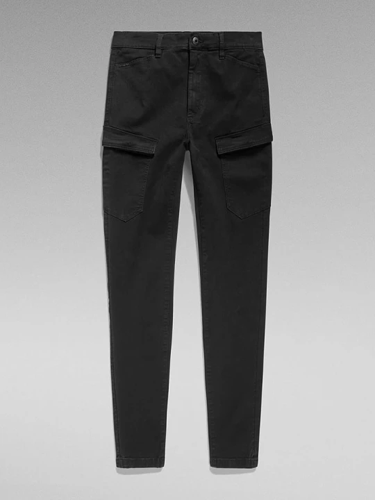 Zdjęcie produktu G-Star Bojówki - Skinny fit - w kolorze czarnym rozmiar: W30/L30