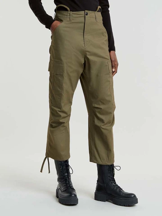 Zdjęcie produktu G-Star Bojówki w kolorze khaki rozmiar: W27