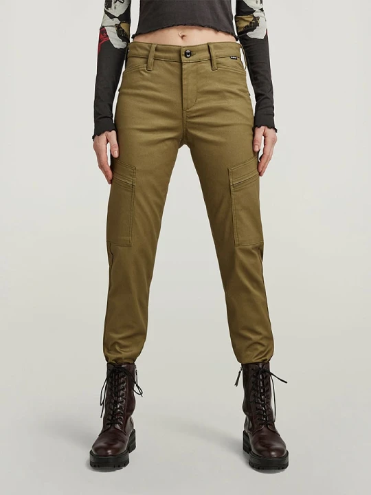 Zdjęcie produktu G-Star Bojówki w kolorze khaki rozmiar: W28/L32