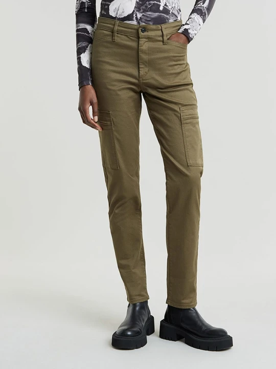 Zdjęcie produktu G-Star Bojówki w kolorze khaki rozmiar: W32 / L34