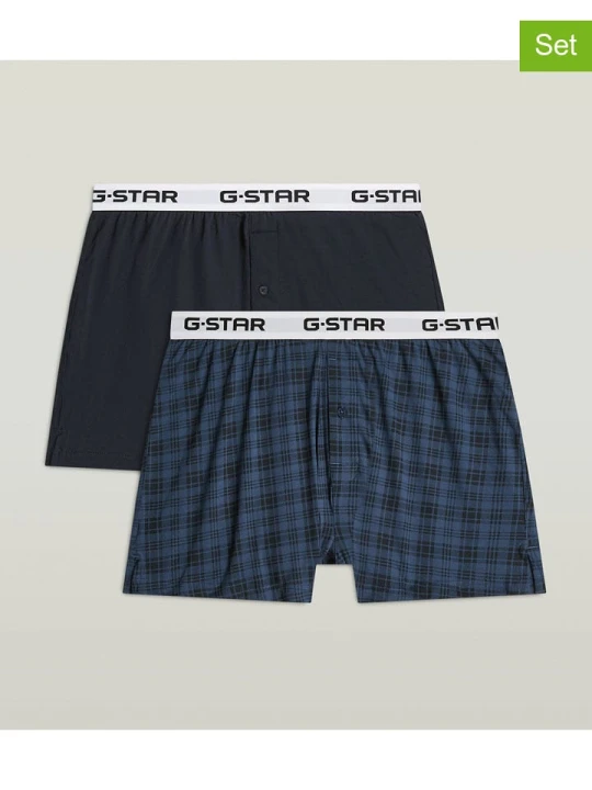 Zdjęcie produktu G-Star Bokserki (2 pary) w kolorze granatowym rozmiar: L