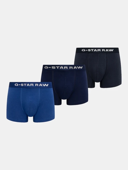Zdjęcie produktu G-Star bokserki 3-pack Stretch jersey niebieski