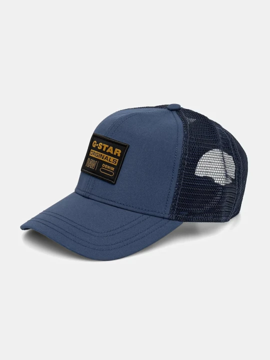 Zdjęcie produktu G-Star czapka z daszkiem trucker męska Baseball Trucker niebieski