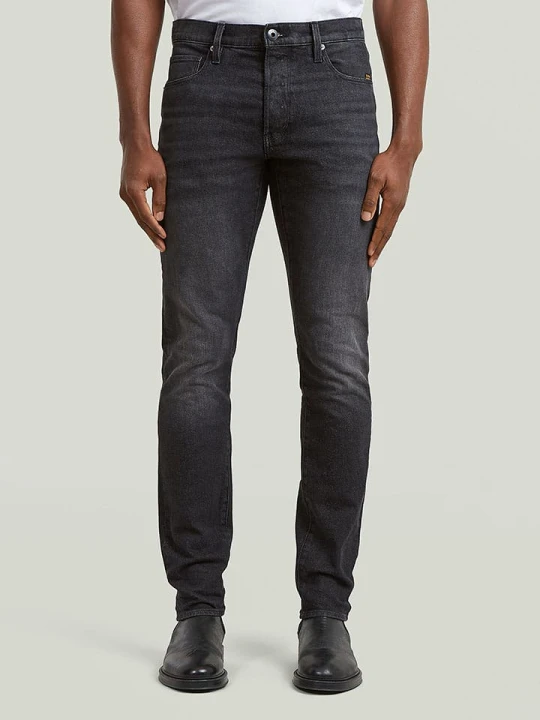 Zdjęcie produktu G-Star Dżinsy "3301" - Slim fit - w kolorze antracytowym rozmiar: W32/L32