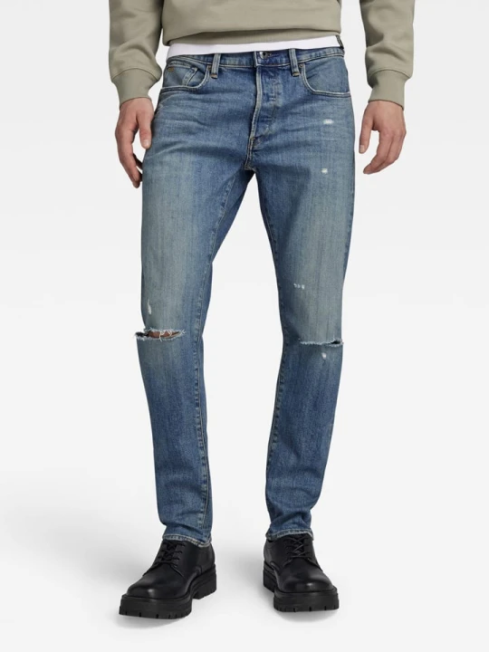 Zdjęcie produktu G-Star Dżinsy "3301" - Slim fit - w kolorze błękitnym rozmiar: W29 / L34