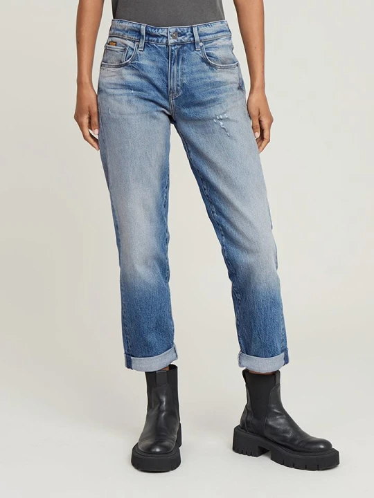 Zdjęcie produktu G-Star Dżinsy - Boyfriend fit - w kolorze niebieskim rozmiar: W24 / L30