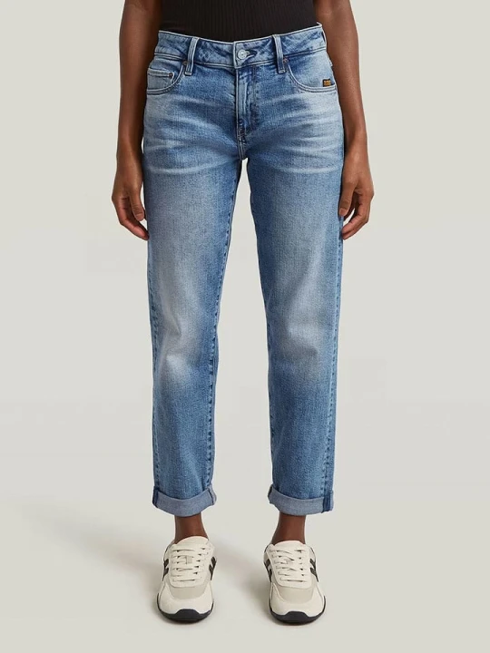 Zdjęcie produktu G-Star Dżinsy - Boyfriend fit - w kolorze niebieskim rozmiar: W23/L32