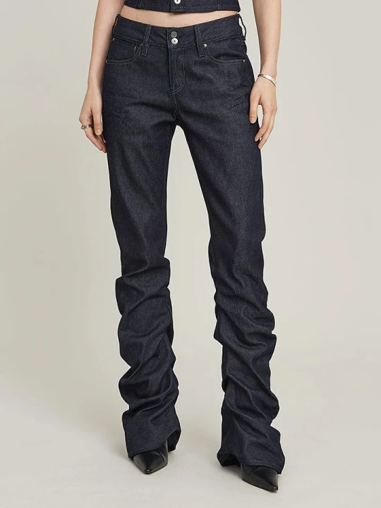 Zdjęcie produktu G-Star Dżinsy "G-Staq 3D" - Bootcut fit - w kolorze granatowym rozmiar: W30 / L34