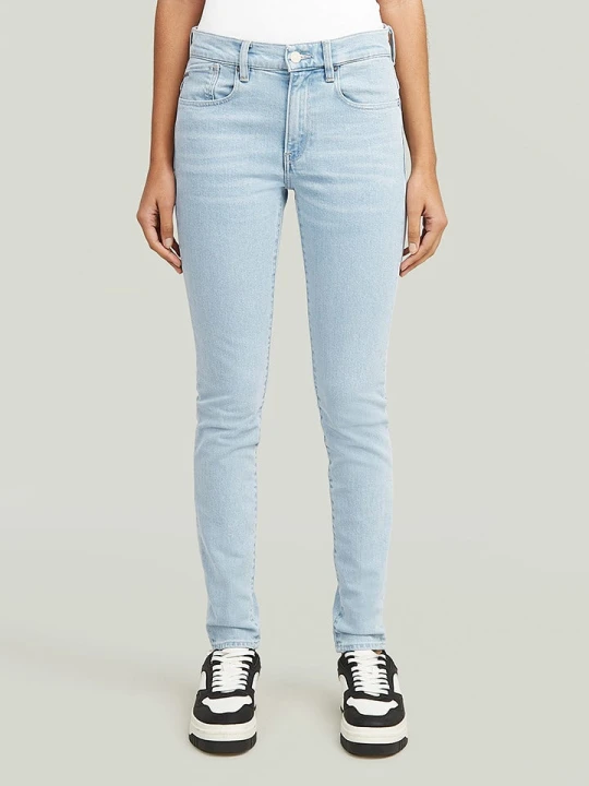 Zdjęcie produktu G-Star Dżinsy "Lhana" - Skinny fit - w kolorze błękitnym rozmiar: W32 / L32