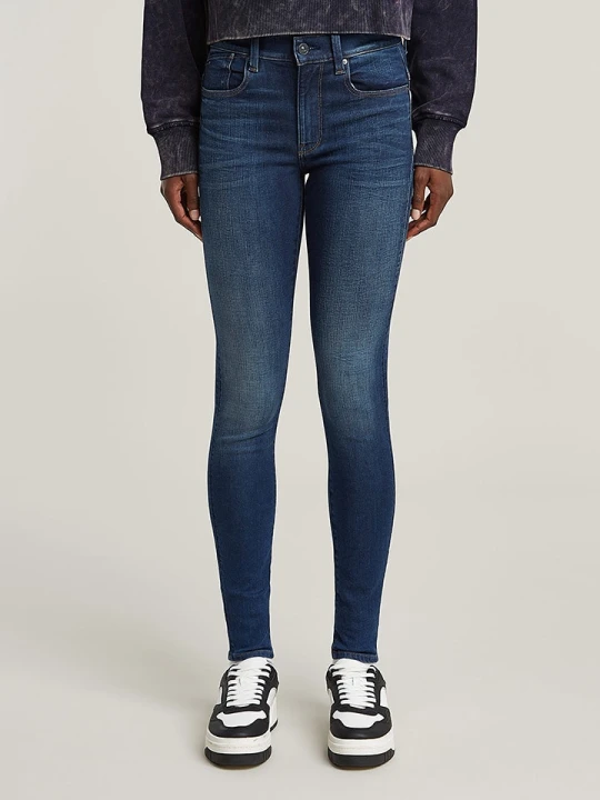Zdjęcie produktu G-Star Dżinsy "Lhana" - Skinny fit - w kolorze niebieskim rozmiar: W25 / L32