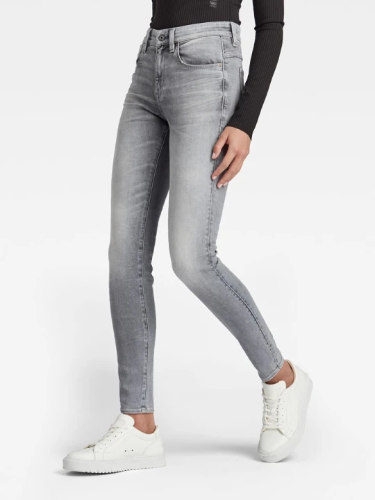 Zdjęcie produktu G-Star Dżinsy "Lhana" - Skinny fit - w kolorze szarym rozmiar: W27/L34