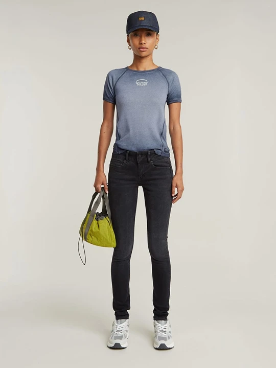 Zdjęcie produktu G-Star Dżinsy " Midge Cody" - Skinny fit - w kolorze czarnym rozmiar: W29/L32