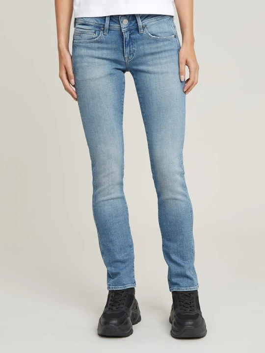 Zdjęcie produktu G-Star Dżinsy "Midge" - Slim fit - w kolorze błękitnym rozmiar: W32 / L / 34