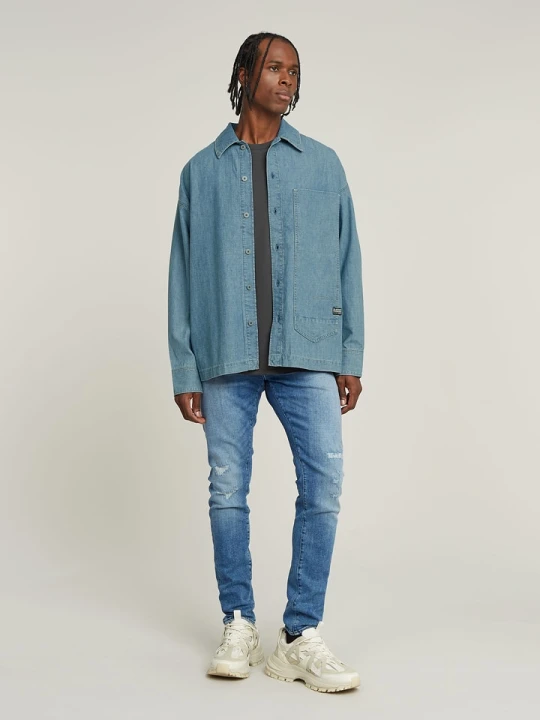 Zdjęcie produktu G-Star Dżinsy "Revend" - Skinny fit - w kolorze niebieskim rozmiar: W30/L32