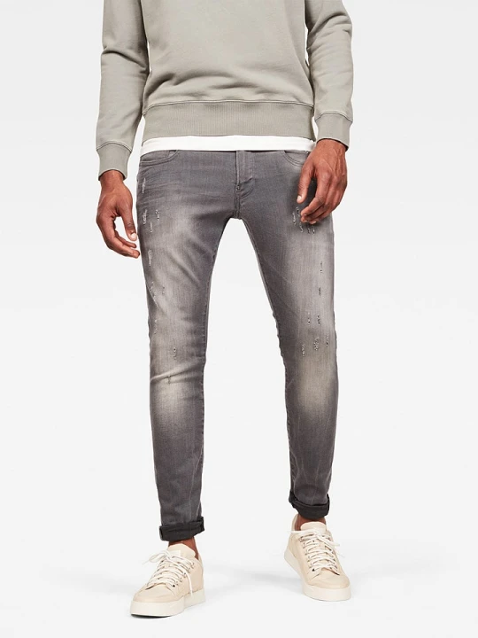 Zdjęcie produktu G-Star Dżinsy "Revend" - Skinny fit - w kolorze szarym rozmiar: W31 / L32