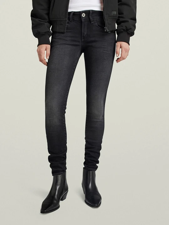 Zdjęcie produktu G-Star Dżinsy - Skinny fit - w kolorze antracytowym rozmiar: W26 / L30