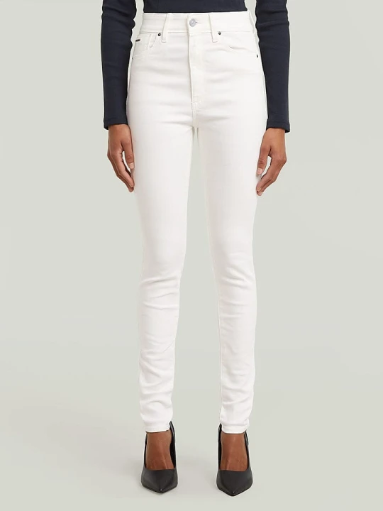 Zdjęcie produktu G-Star Dżinsy - Skinny fit - w kolorze białym rozmiar: W25/L30