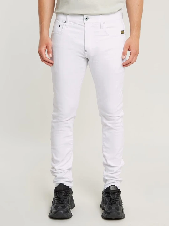 Zdjęcie produktu G-Star Dżinsy - Skinny fit - w kolorze białym rozmiar: W34/L30
