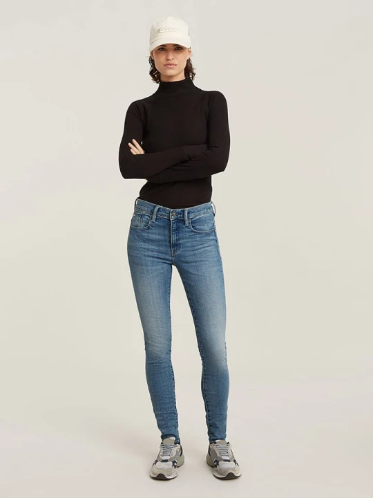 Zdjęcie produktu G-Star Dżinsy - Skinny fit - w kolorze niebieskim rozmiar: W30 / L34