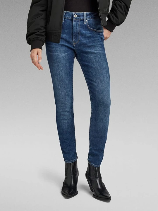 Zdjęcie produktu G-Star Dżinsy - Skinny fit - w kolorze niebieskim rozmiar: W28 / L30