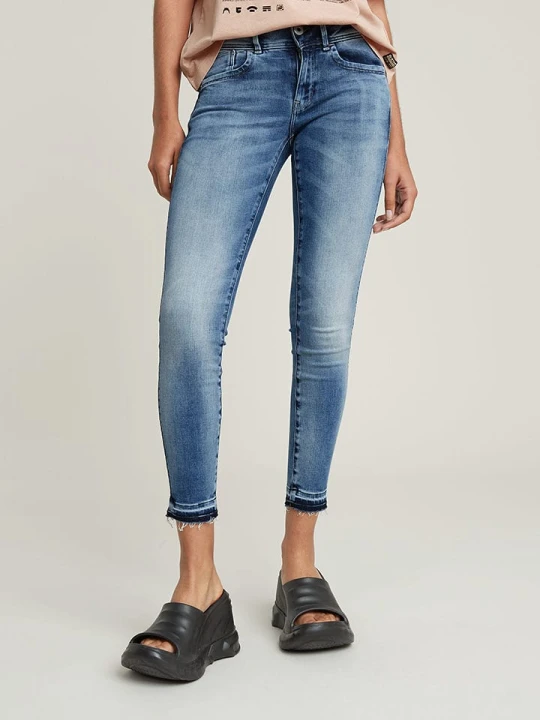 Zdjęcie produktu G-Star Dżinsy - Skinny fit - w kolorze niebieskim rozmiar: W27 / L32