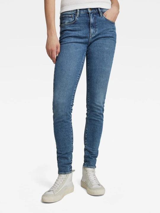 Zdjęcie produktu G-Star Dżinsy - Skinny fit - w kolorze niebieskim rozmiar: W26 / L30