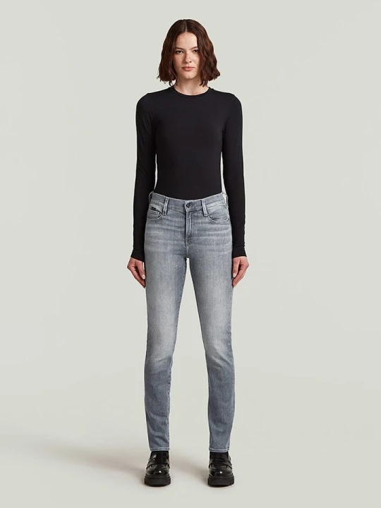 Zdjęcie produktu G-Star Dżinsy - Slim fit - w kolorze szarym rozmiar: W25 / L32