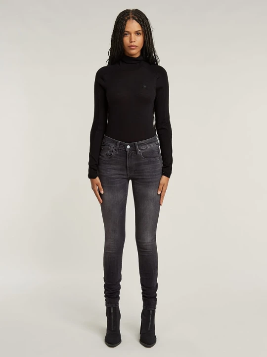 Zdjęcie produktu G-Star Dżinsy - Super Skinny fit - w kolorze antracytowym rozmiar: W32 / L34