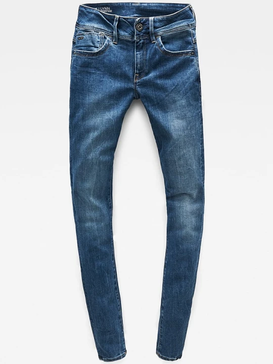 Zdjęcie produktu G-Star Dżinsy - Super Skinny fit - w kolorze niebieskim rozmiar: W23 / L34