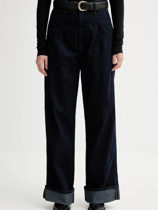 Zdjęcie produktu G-Star jeansy Roos Chino Loose granatowy