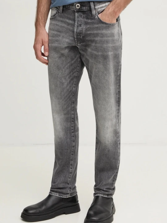 Zdjęcie produktu G-Star - Jeansy 3301 Regular Tapered szary