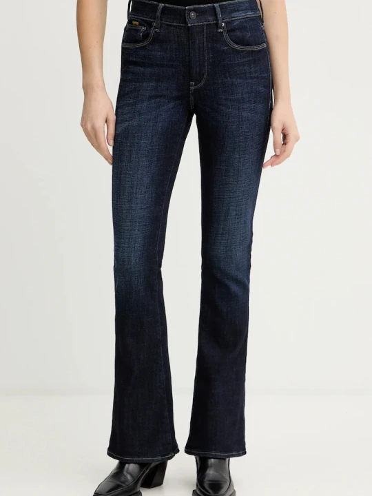 Zdjęcie produktu G-Star jeansy 3301 Flare granatowy