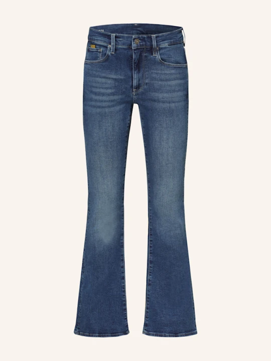 Zdjęcie produktu G-Star Jeansy Flare 3301 blau H281 worn in icy blue