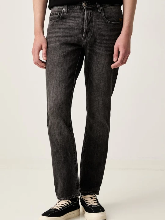 Zdjęcie produktu G-Star jeansy straight męskie 3301 Straight szary