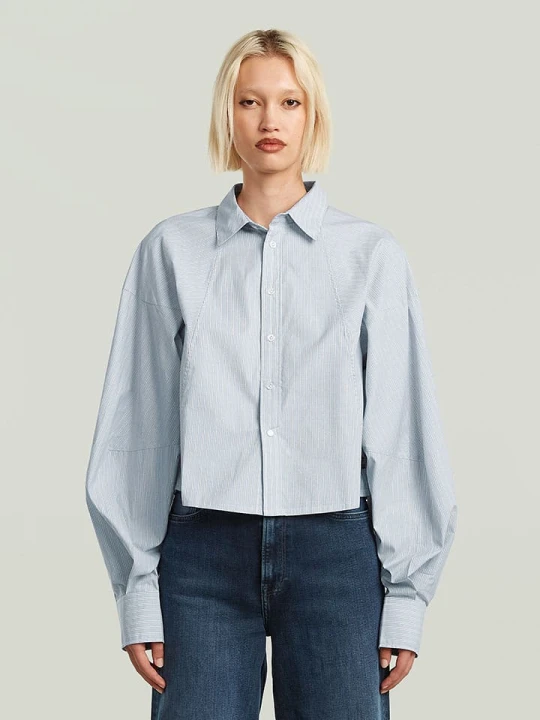 Zdjęcie produktu G-Star Koszula - Loose fit - w kolorze błękitnym rozmiar: M