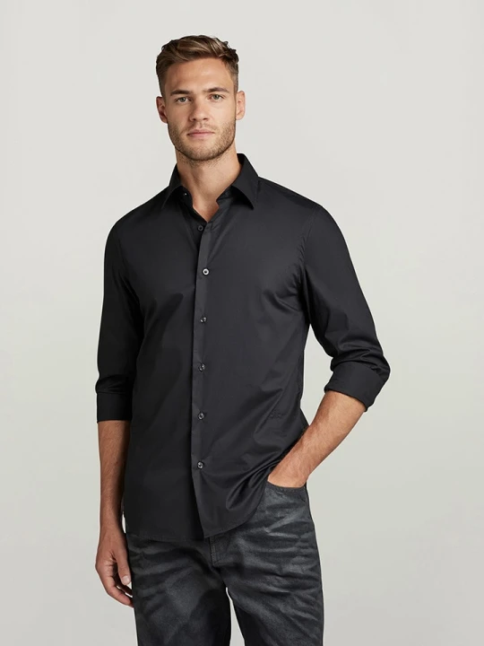 Zdjęcie produktu G-Star Koszula - Slim fit - w kolorze czarnym rozmiar: S