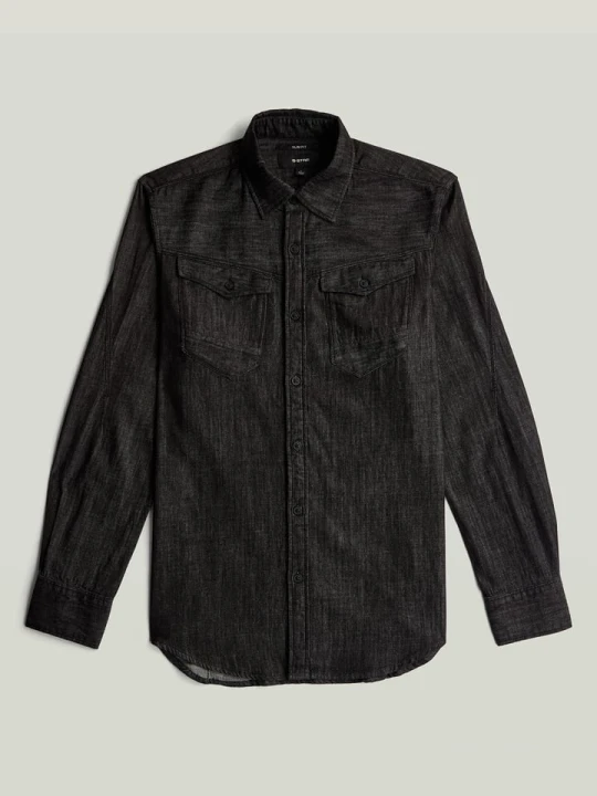 Zdjęcie produktu G-Star Koszula - Slim fit - w kolorze czarnym rozmiar: S