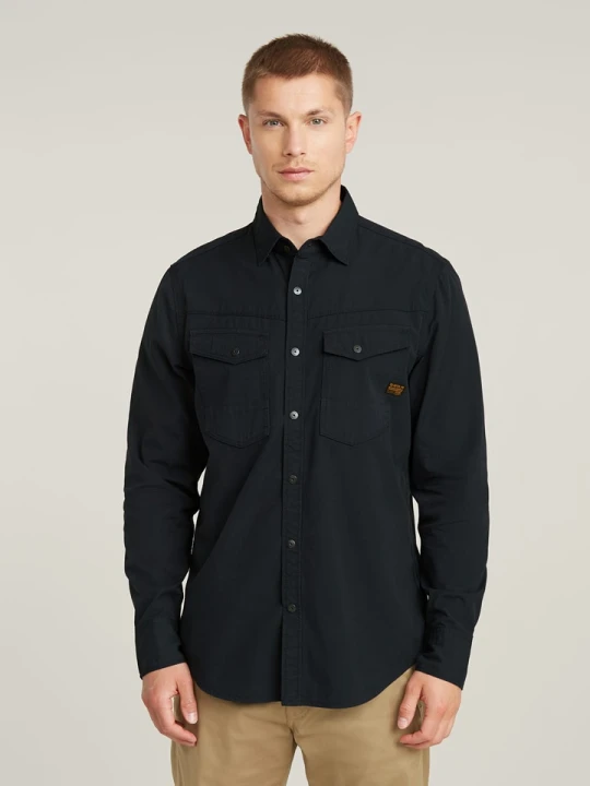 Zdjęcie produktu G-Star Koszula - Slim fit - w kolorze czarnym rozmiar: S