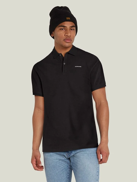 Zdjęcie produktu G-Star Koszulka polo w kolorze czarnym rozmiar: XL