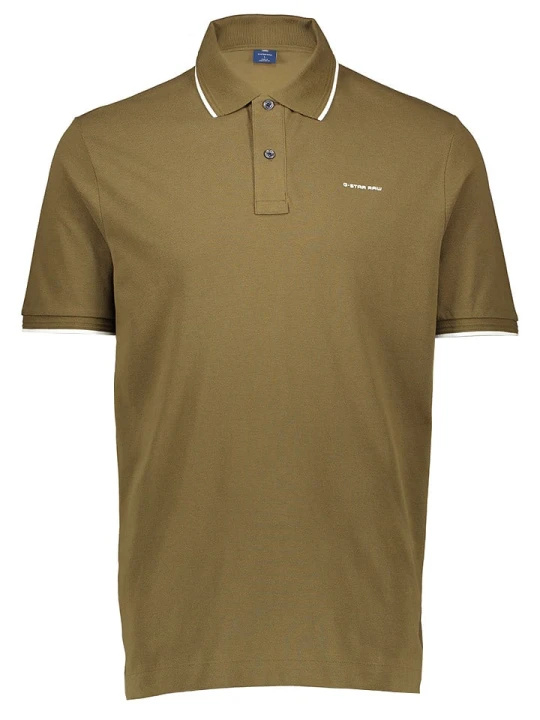Zdjęcie produktu G-Star Koszulka polo w kolorze khaki rozmiar: S