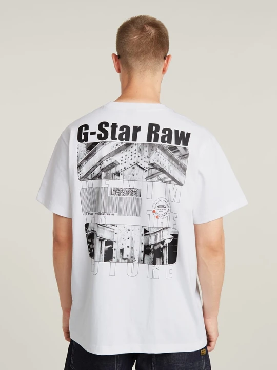 Zdjęcie produktu G-Star Koszulka w kolorze białym rozmiar: XL