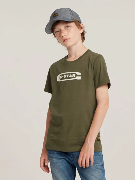 Zdjęcie produktu G-Star Koszulka w kolorze khaki rozmiar: 140
